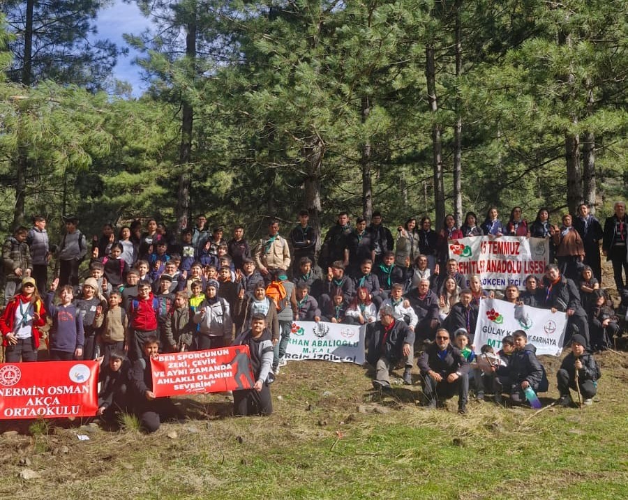 İzciler doğayla buluştu
