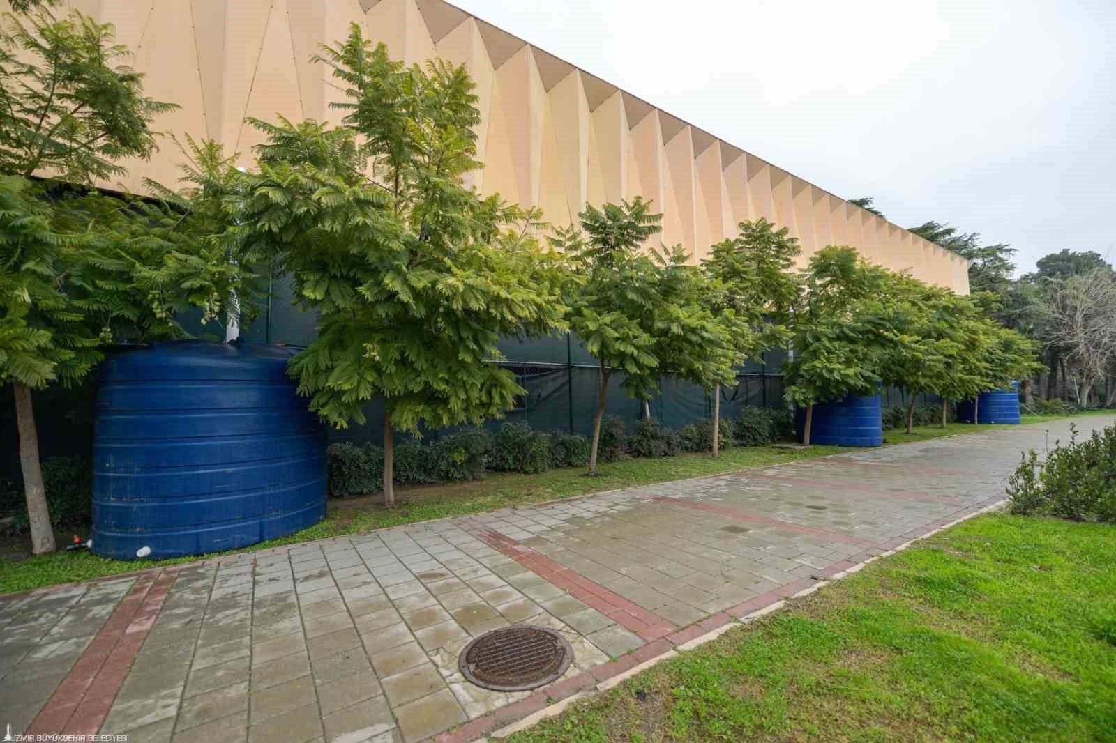İzmir Büyükşehir, yağmur suyu hasadı uygulamalarını yaygınlaştırıyor
