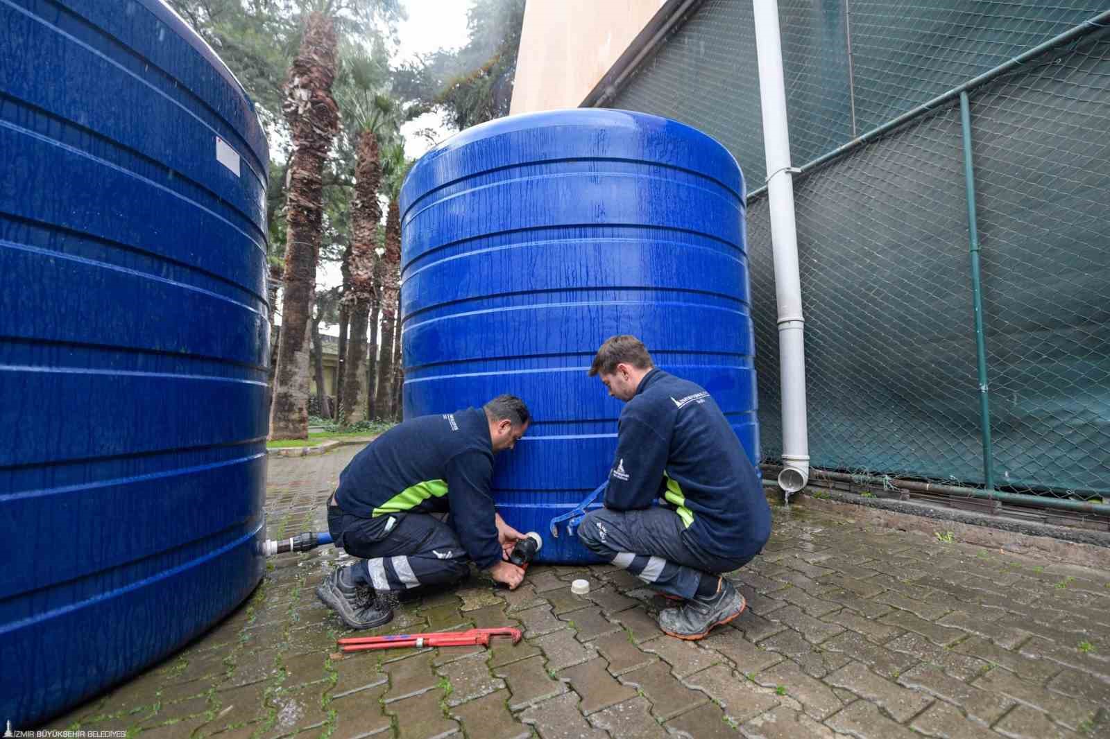 İzmir Büyükşehir, yağmur suyu hasadı uygulamalarını yaygınlaştırıyor
