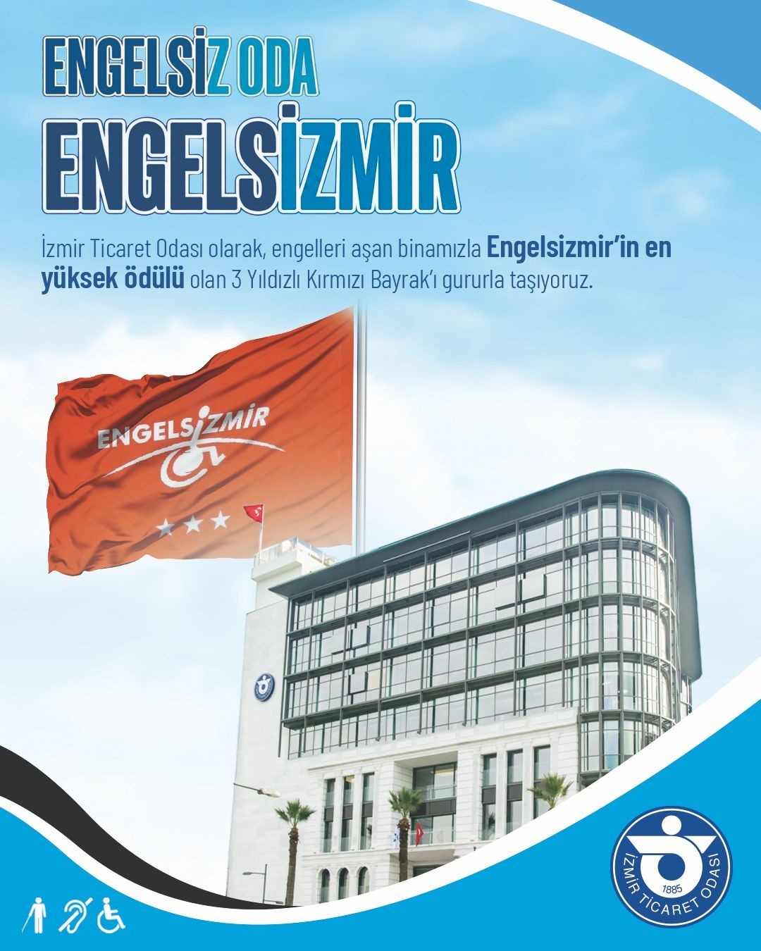 İzmir Ticaret Odası’na "kırmızı bayrak" gururu
İzmir Ticaret Odası’na "kırmızı bayrak" gururu
