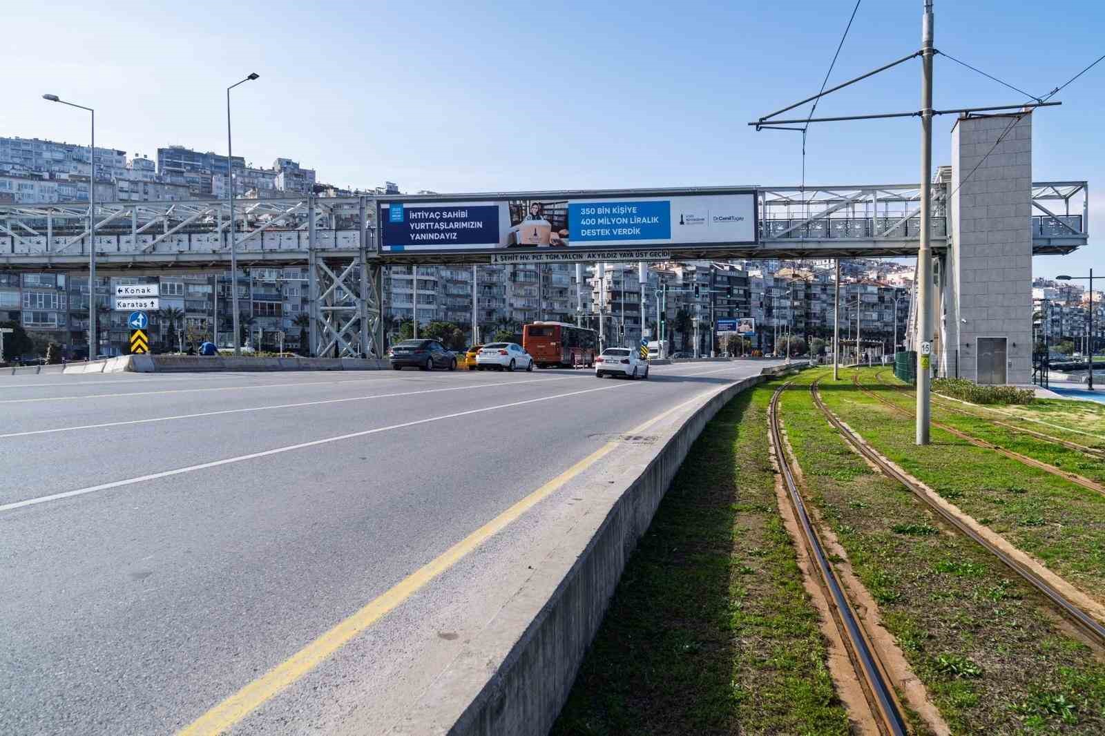 İzmir’de şehitlerin isimleri üstgeçitlerde yaşayacak
