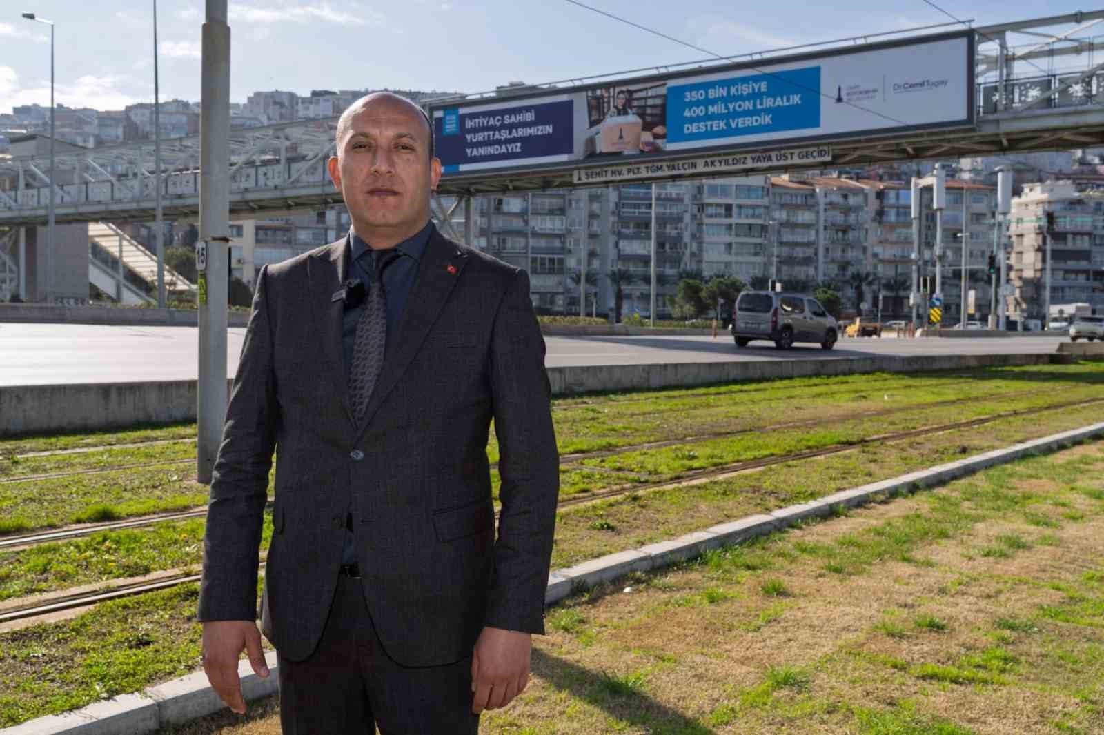 İzmir’de şehitlerin isimleri üstgeçitlerde yaşayacak
