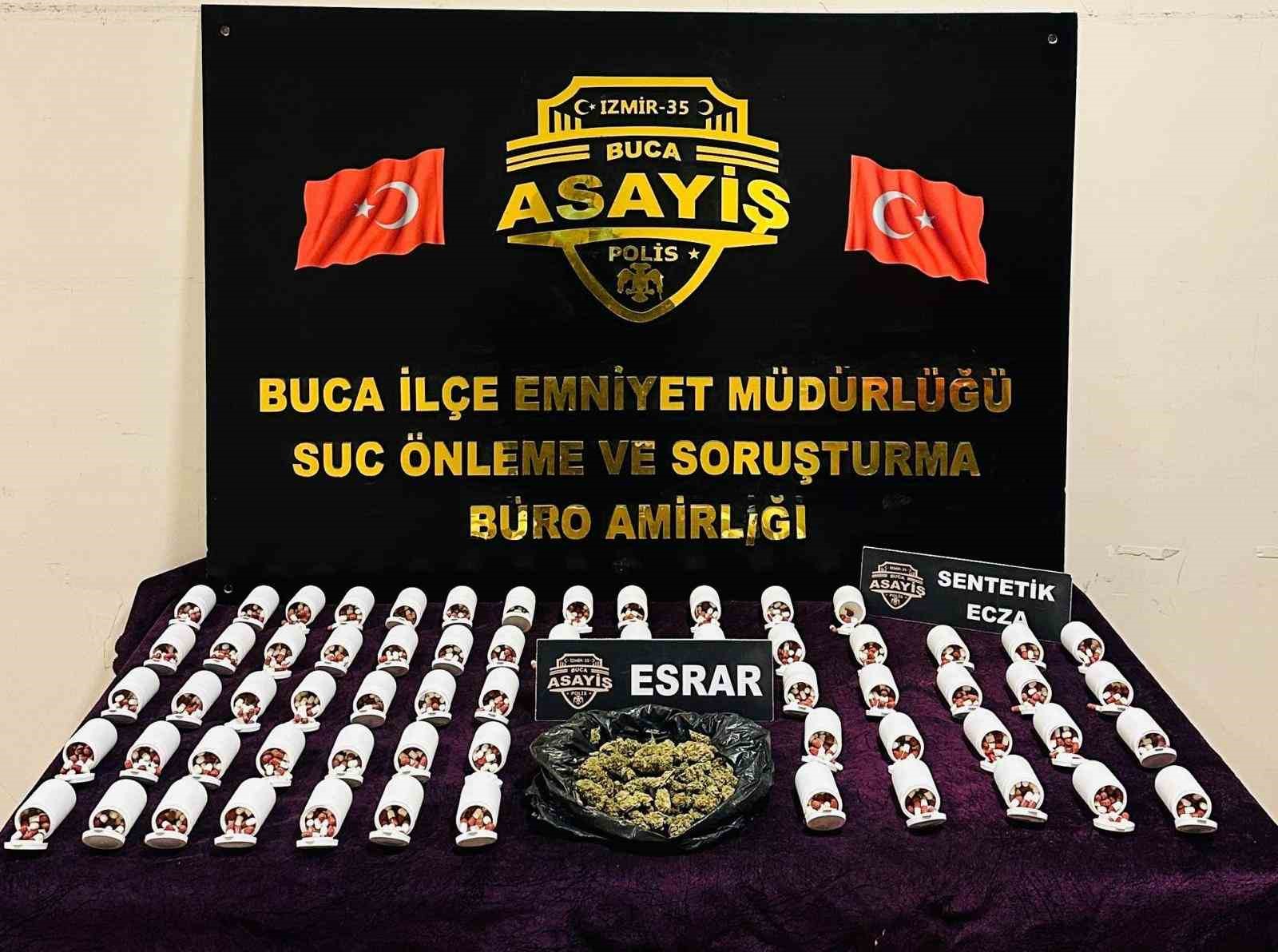 İzmir’de uyuşturucu operasyonu: 1 gözaltı
