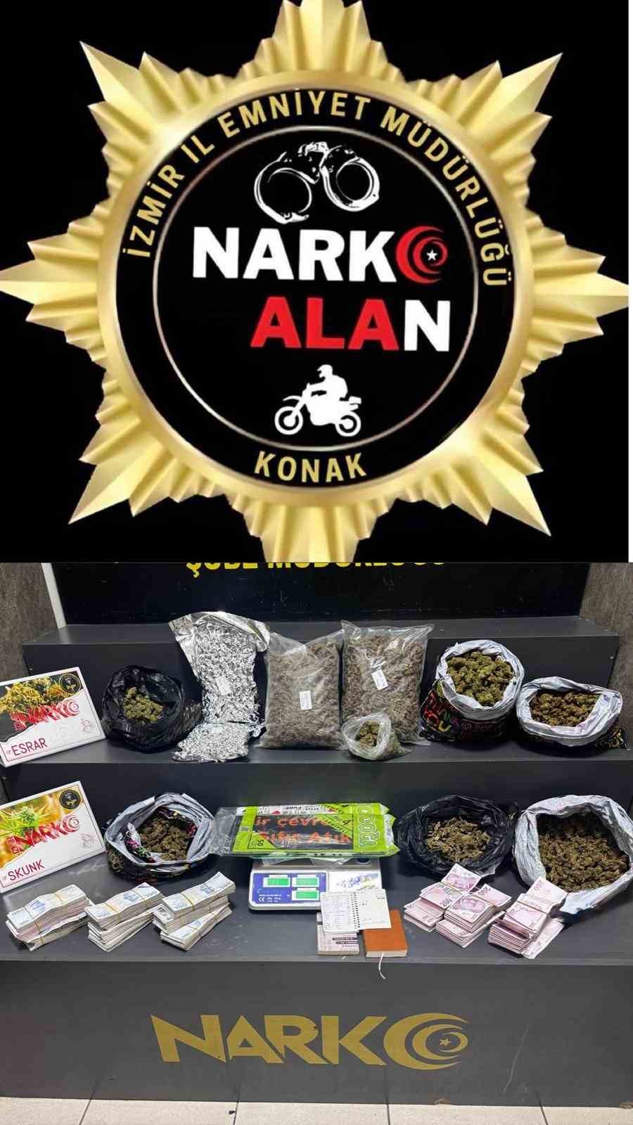 İzmir’de uyuşturucu operasyonu: 10 tutuklama
