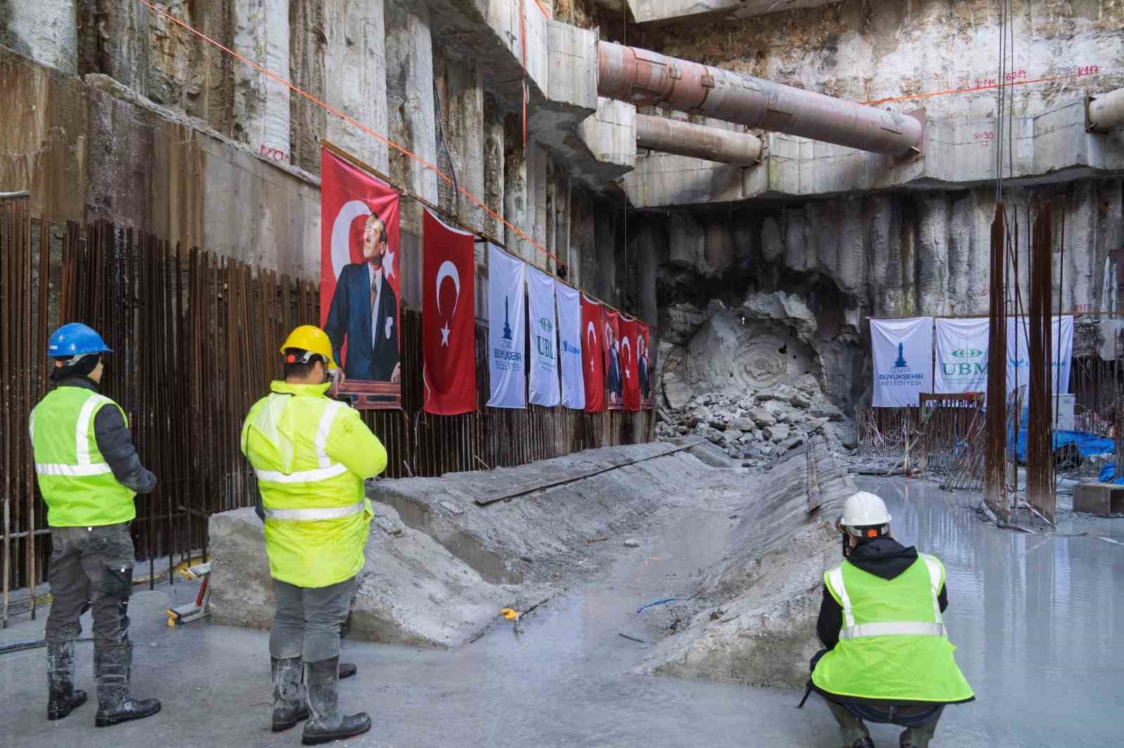 İzmir’in dev projesi Buca Metrosu’nda tünel kazıları tamamlandı
