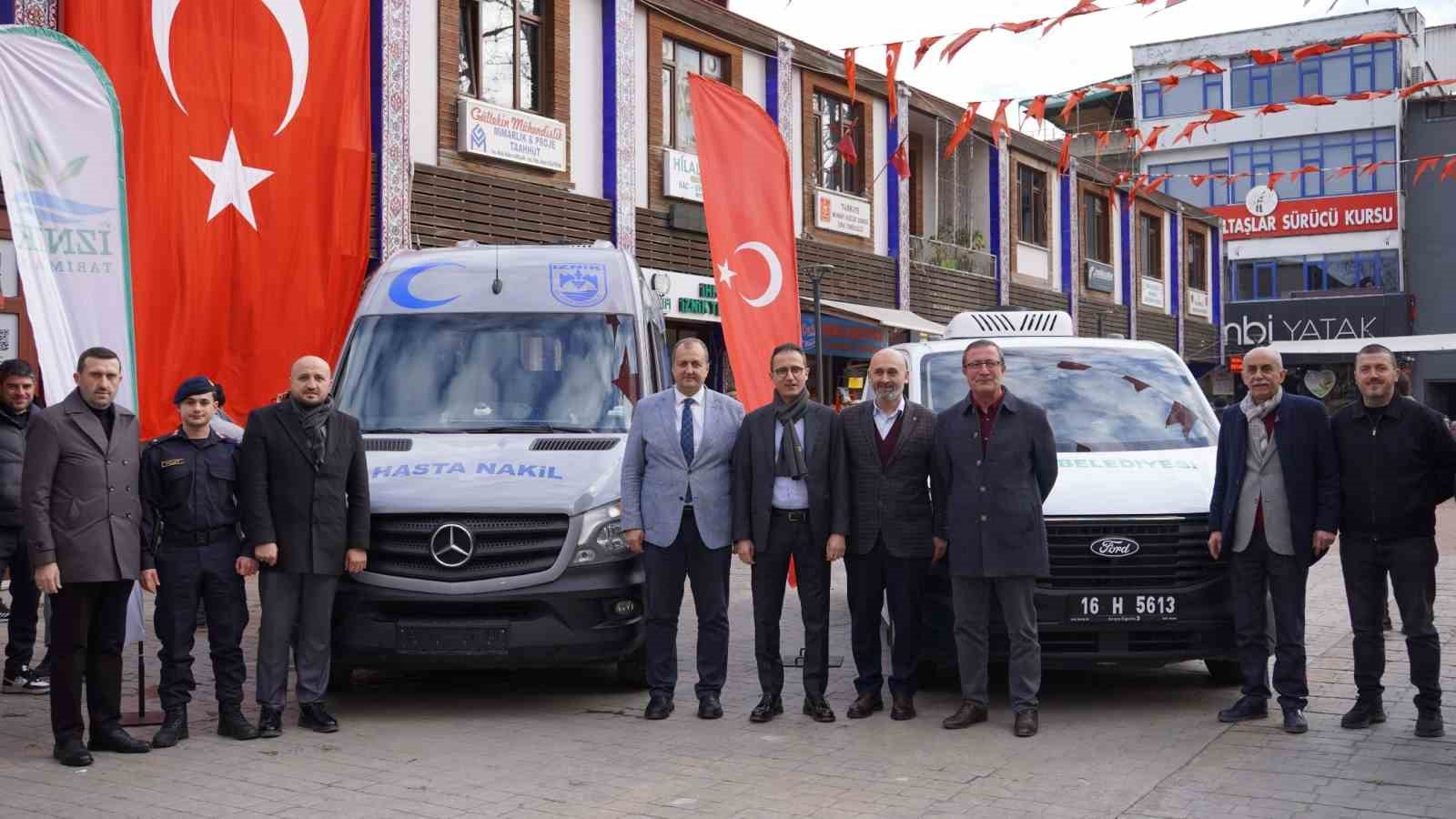 İznik Belediyesi hizmet filosunu güçlendirdi
