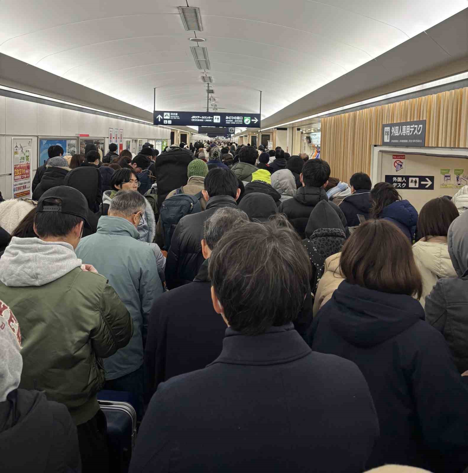 Japonya’da kar esareti
