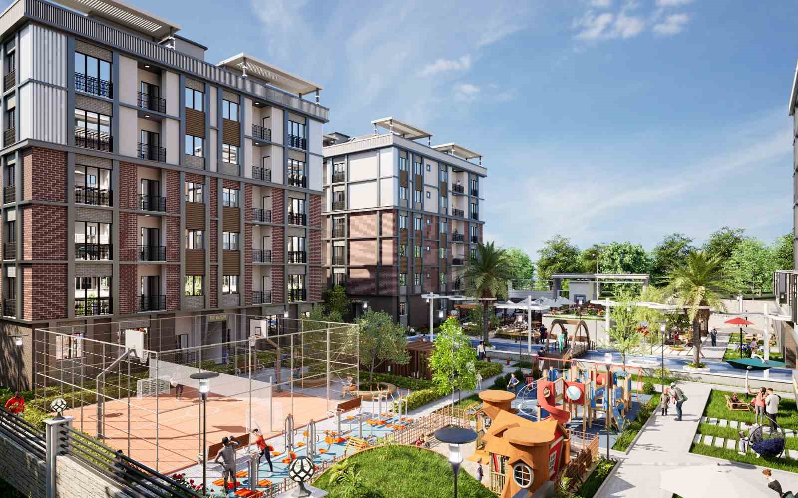 Japonya’daki raylı sistem Türkiye’de Japon Konutları’nda
