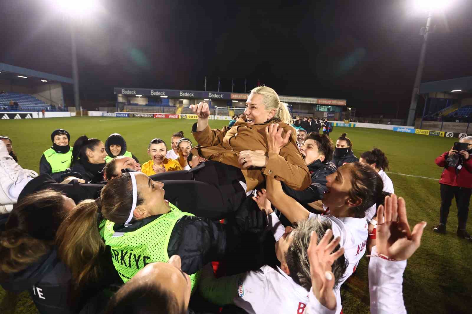 Kadın A Milli Takımı, Kuzey İrlanda’yı 1-0 mağlup etti
