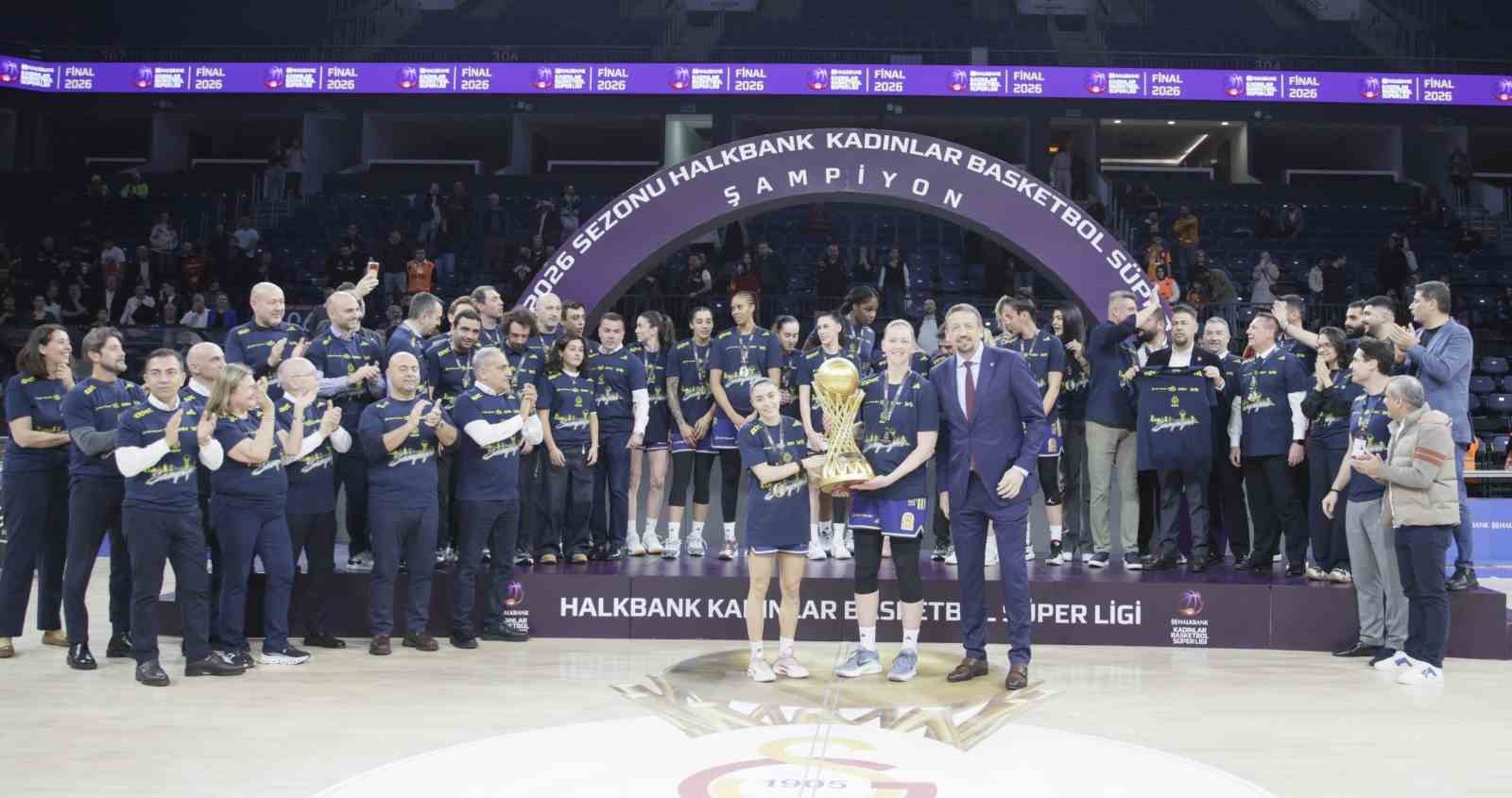 Kadınlar basketbolda şampiyon Fenerbahçe
