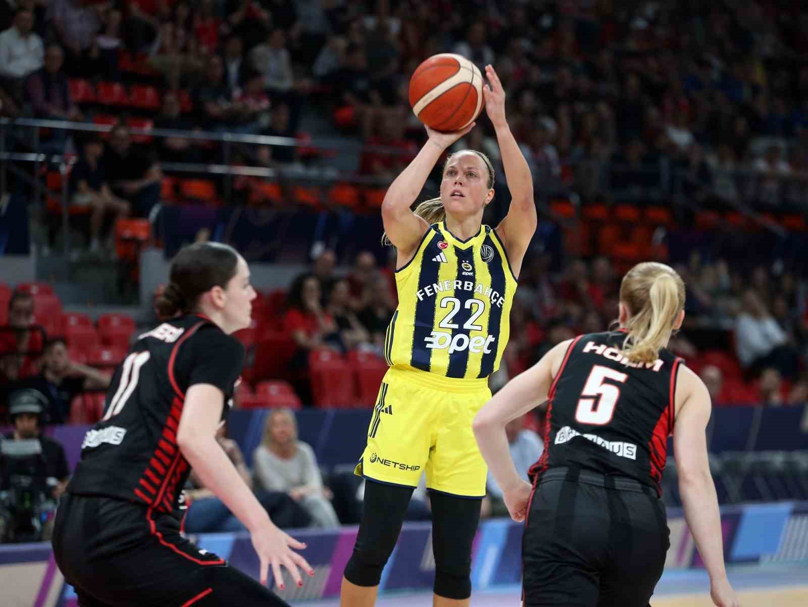 Kadınlar Euroleague’de Fenerbahçe 7. kez finalde
