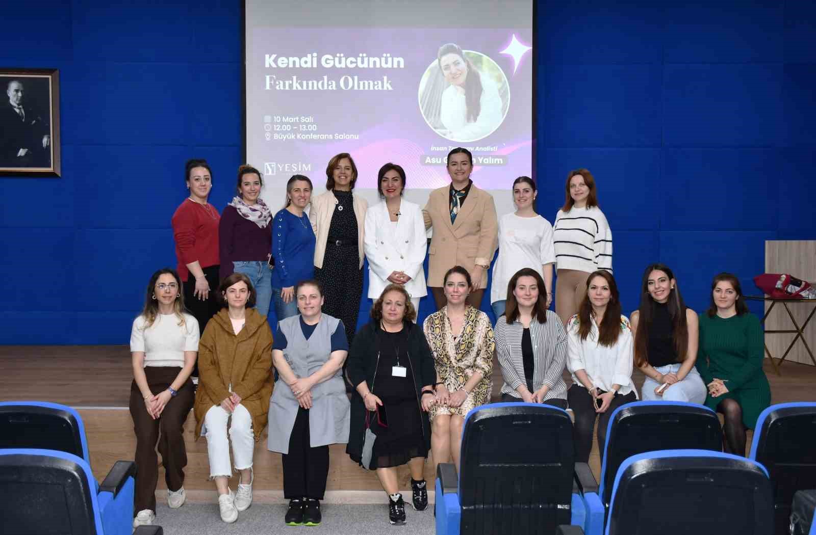 Kadınlar gününde "Eşsizliğin Tasarımı" söyleşisi düzenlendi
