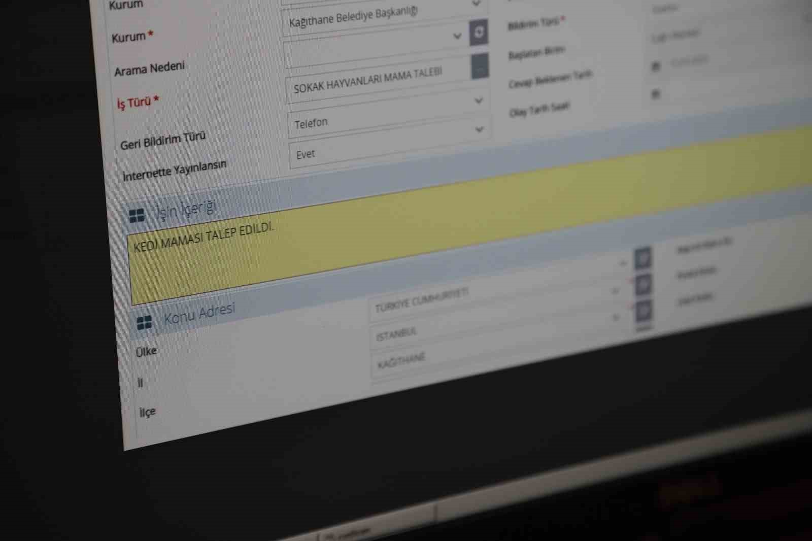 Kağıthane Belediyesi çağrı merkezinden vatandaşlara hizmet
