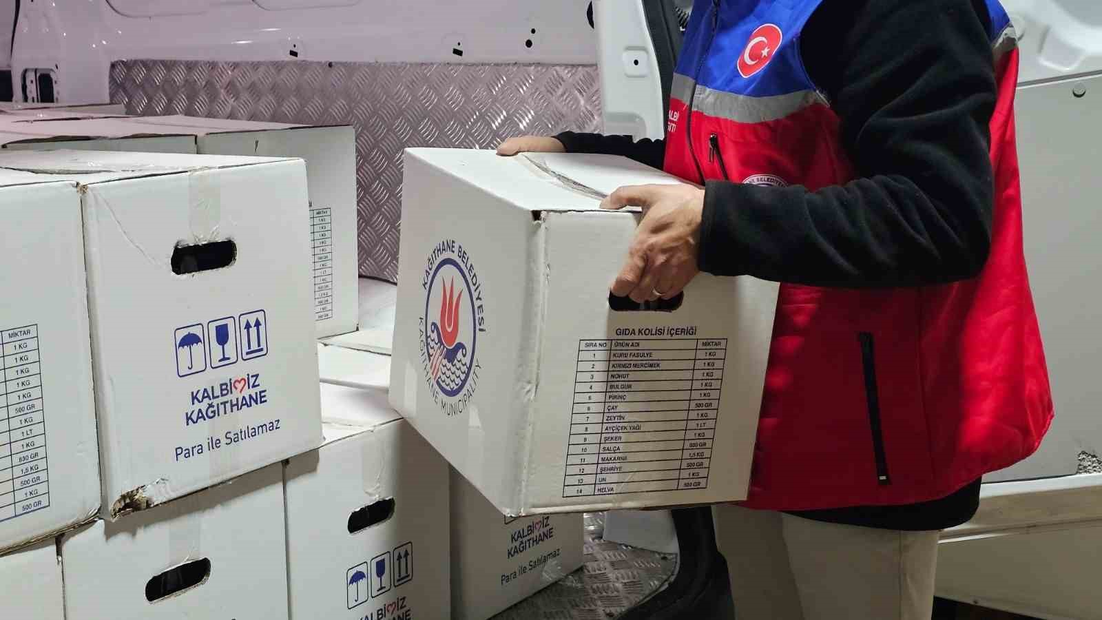 Kağıthane Belediyesinden Ramazan’da 20 bin aileye gıda desteği
