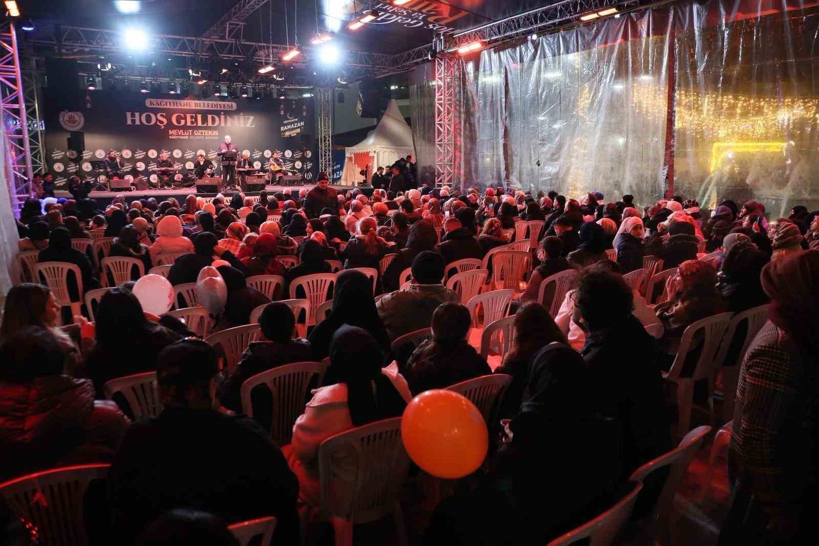 Kağıthane’de hafta sonu Ramazan etkinliklerine yoğun ilgi
