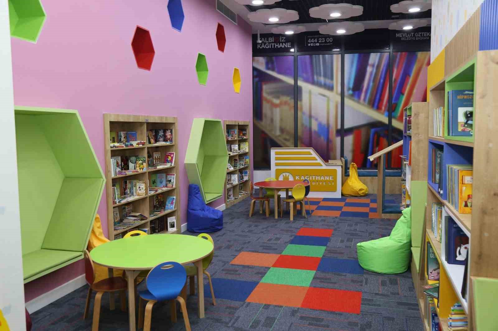 Kağıthane’de miniklere kitap dolu dünya
