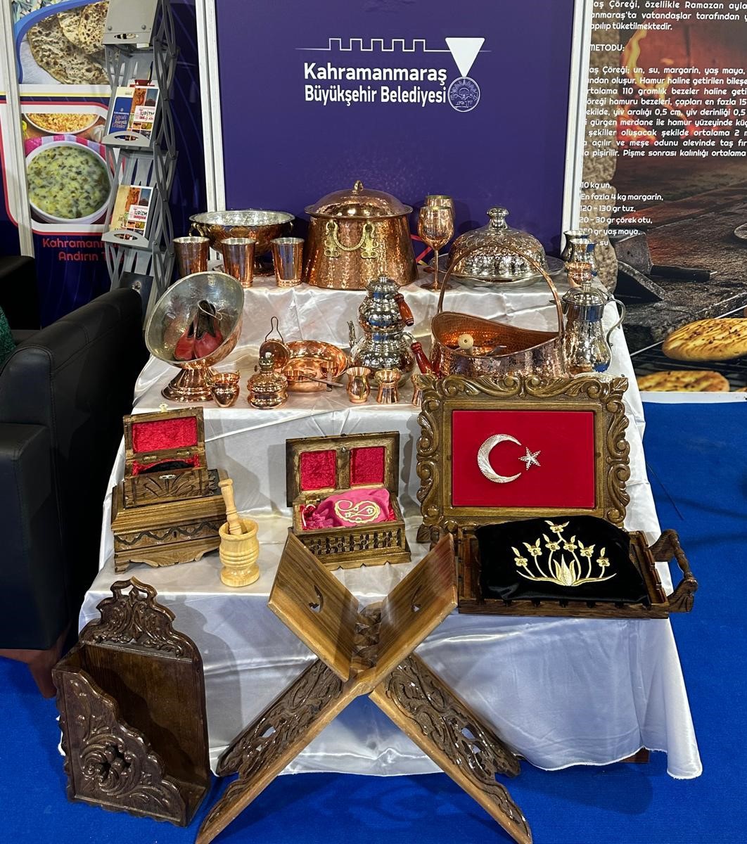 Kahramanmaraş, gastronomisi ve el sanatlarıyla Antalya’da göz doldurdu
