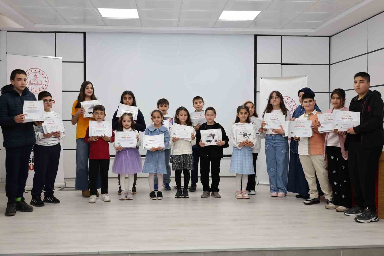 Kahramanmaraş Okuyor Projesinde ödüller sahiplerini buldu
