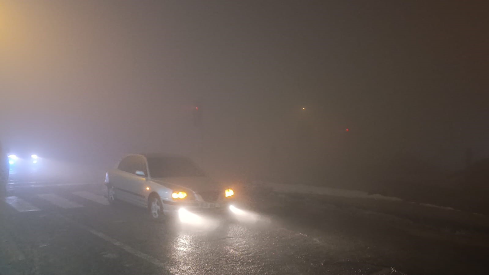 Kahramanmaraş sise teslim oldu, göz gözü görmedi
