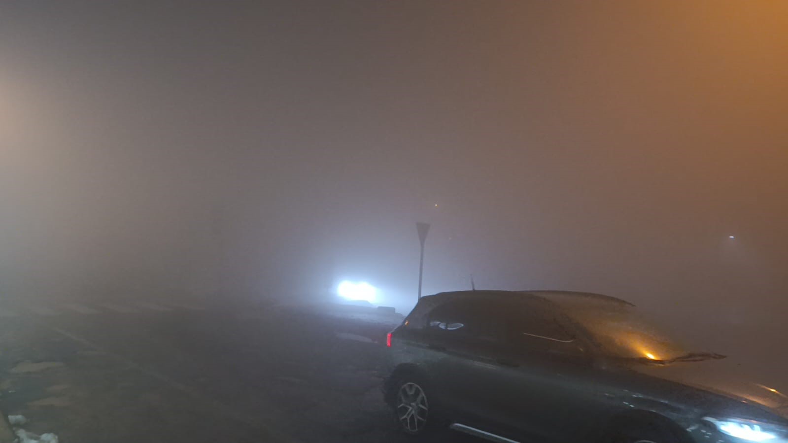 Kahramanmaraş sise teslim oldu, göz gözü görmedi
