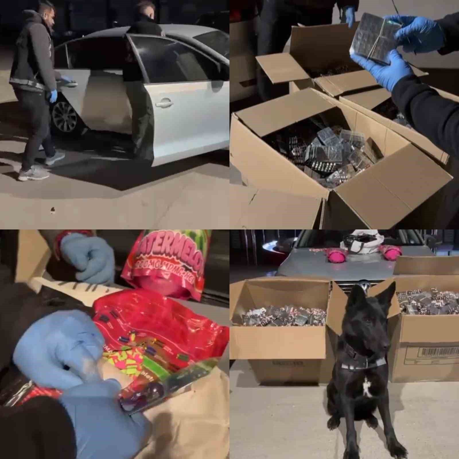 Kahramanmaraş’ta 170 bin adet uyuşturucu hap ele geçirildi
