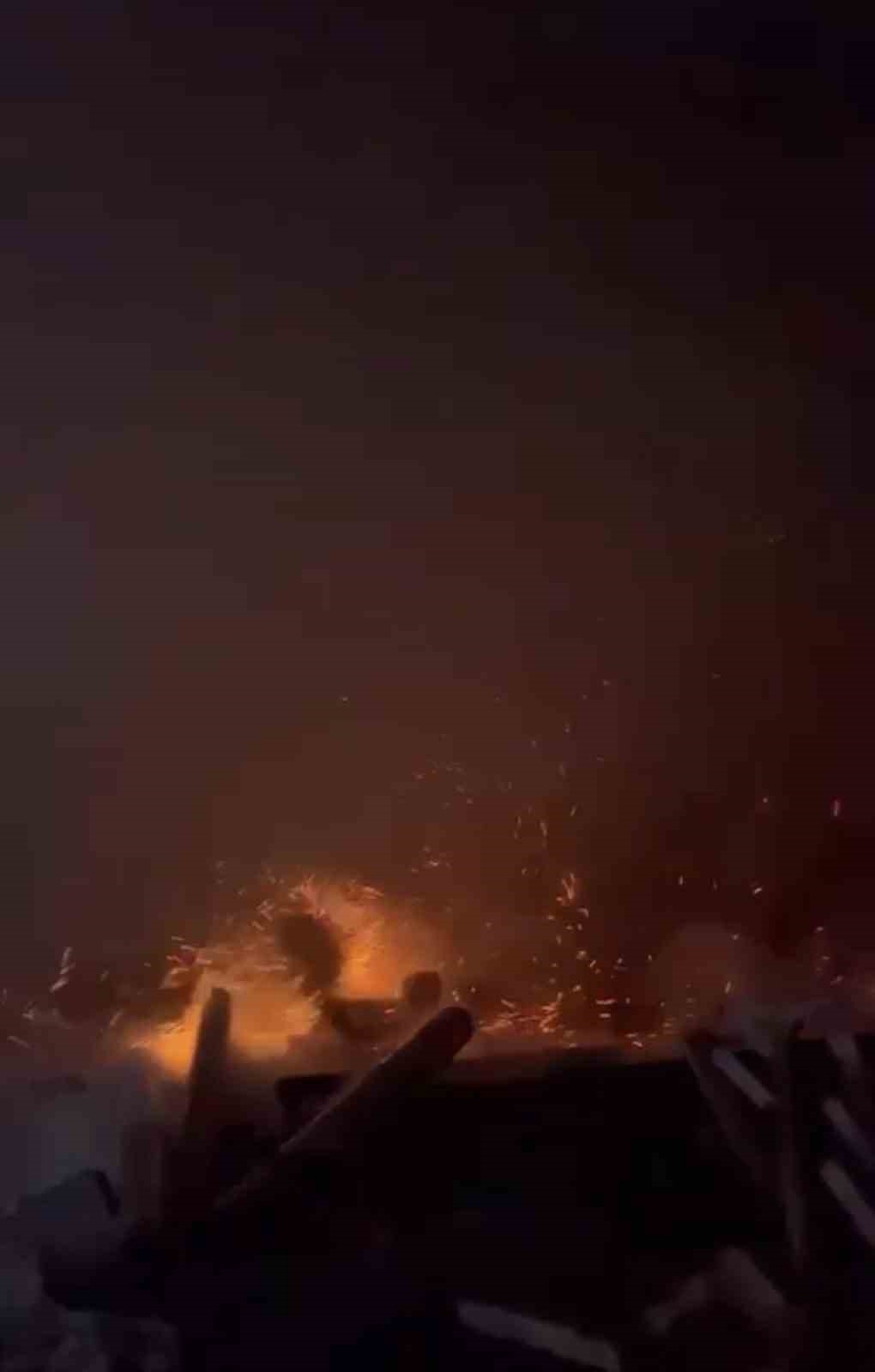 Kahramanmaraş’ta fabrika yangını
