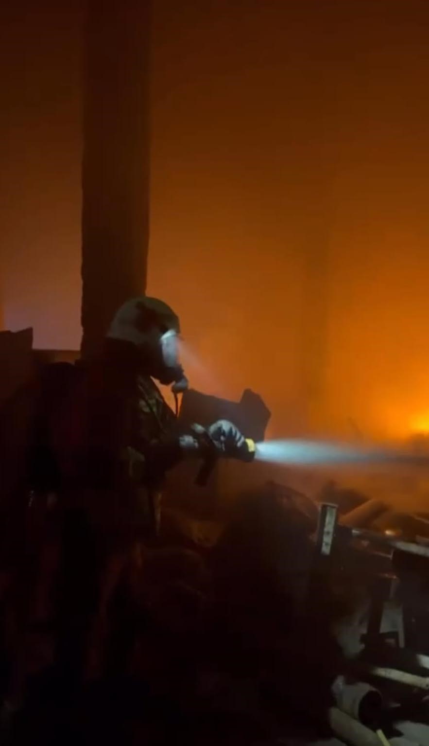 Kahramanmaraş’ta fabrika yangını
