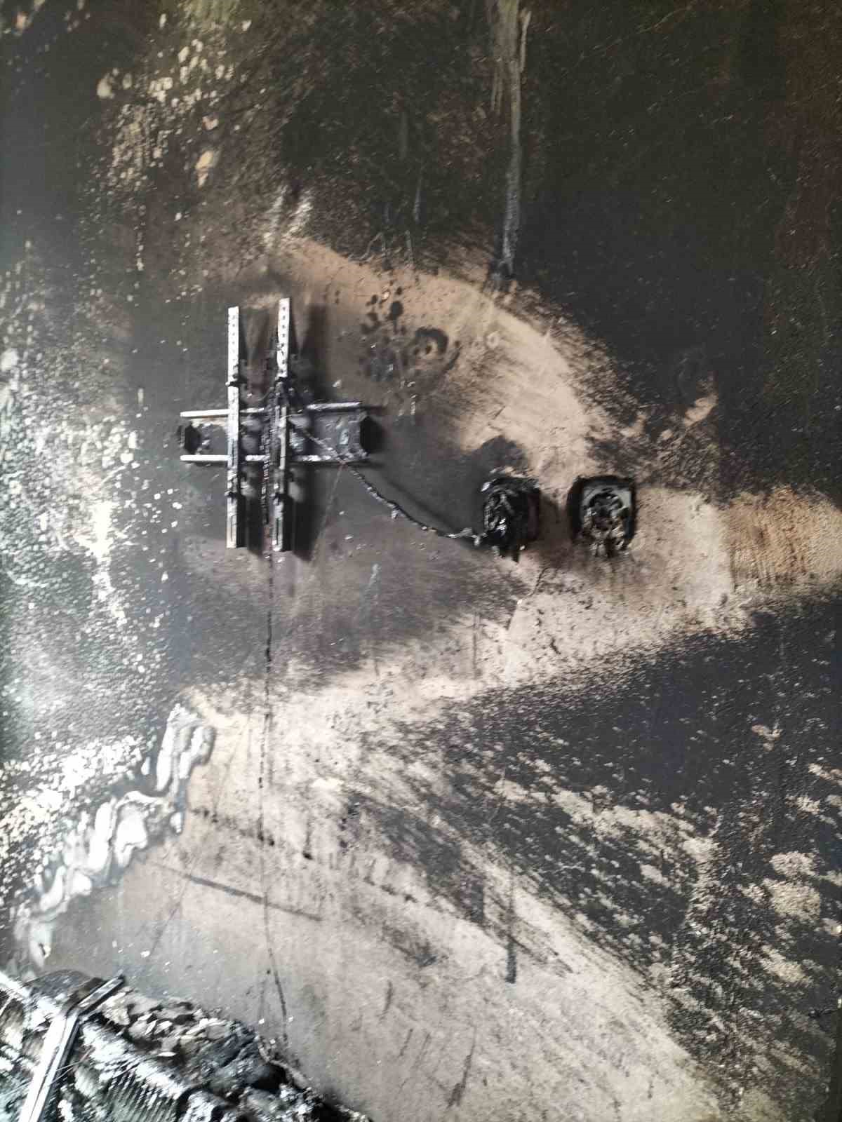 Kahramanmaraş’ta ikamette yangın
