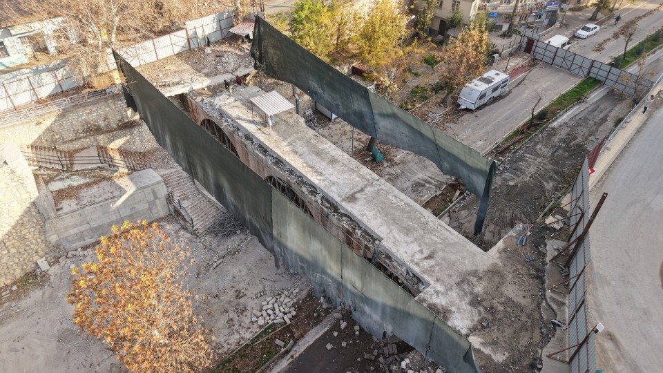 Kahramanmaraş’ta Kanlıdere Köprüsü yeniden ayağa kaldırılıyor
