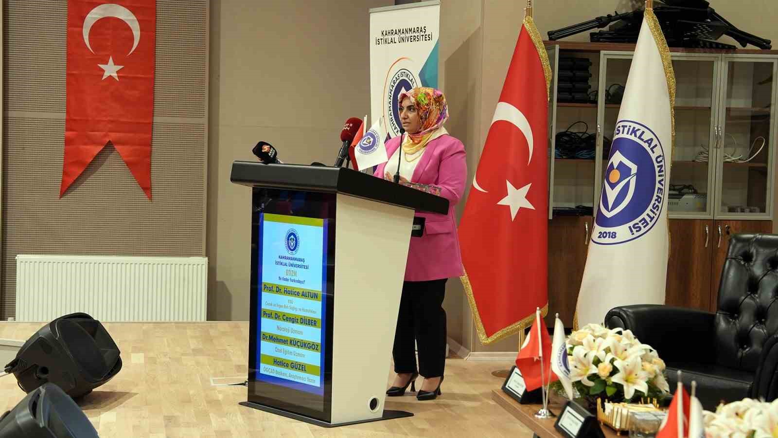 Kahramanmaraş’ta otizme dikkat çeken konferans
Kahramanmaraş’ta otizme dikkat çeken konferans