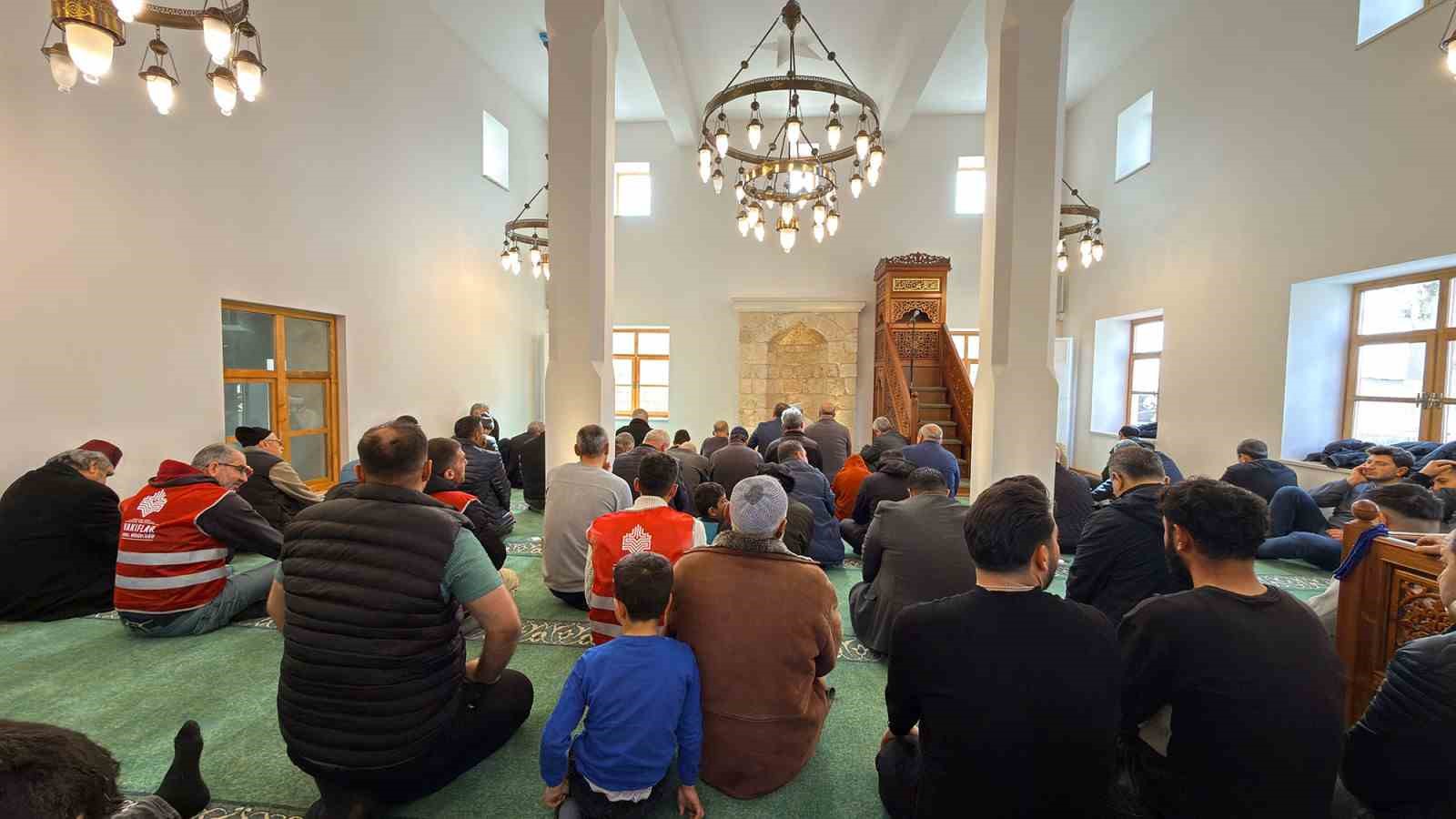 Kahramanmaraş’ta restorasyonu tamamlanan 5 cami daha ibadete açıldı
