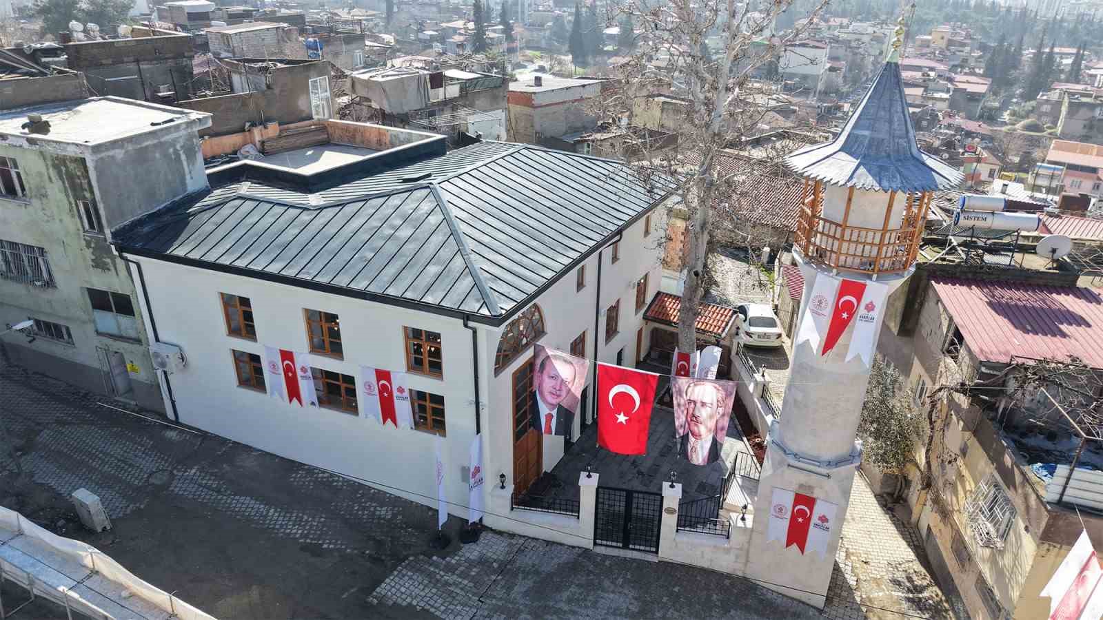 Kahramanmaraş’ta restorasyonu tamamlanan 5 cami daha ibadete açıldı
