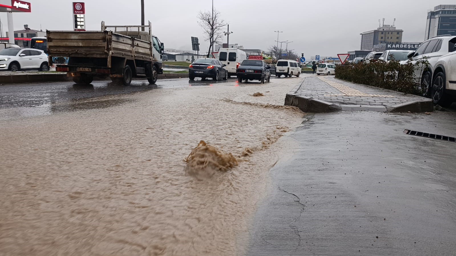 Kahramanmaraş’ta sağanak etkili oluyor
