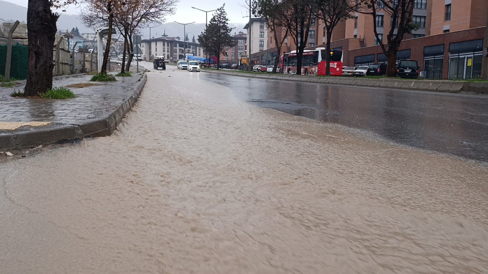 Kahramanmaraş’ta sağanak etkili oluyor
