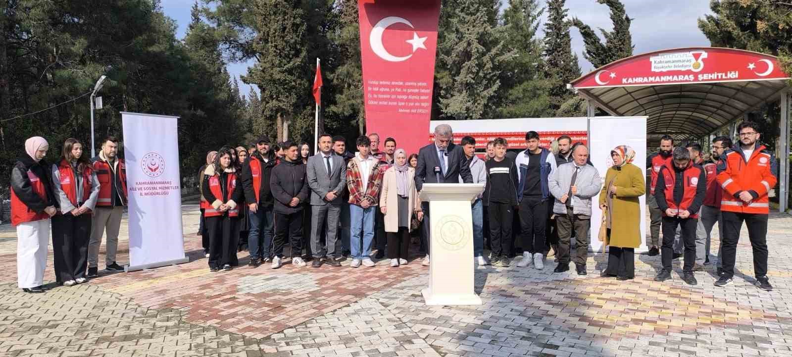 Kahramanmaraş’ta şehitler Ramazan Bayramı öncesi dualarla anıldı
