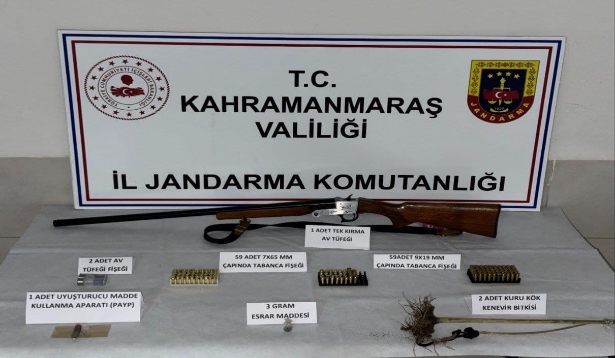 Kahramanmaraş’ta son bir haftada 31 tutuklama
