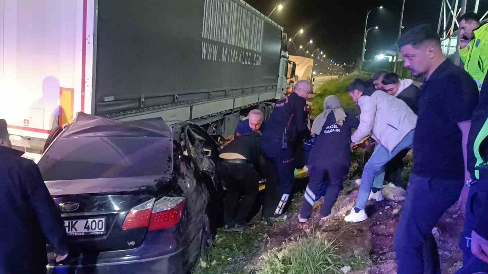 Kahramanmaraş’ta trafik kazası: 4 yaralı
