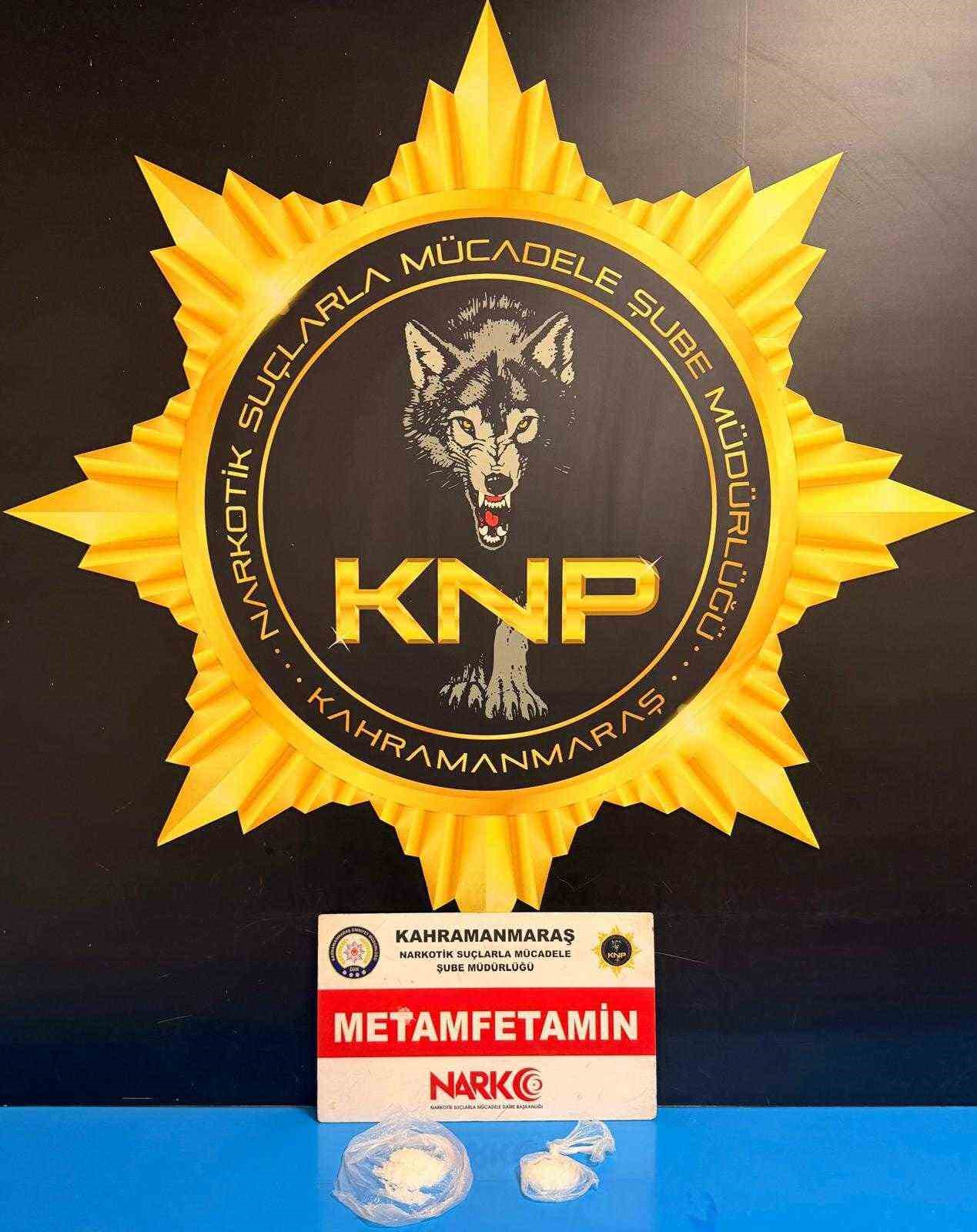 Kahramanmaraş’ta uyuşturucu operasyonu: 2 tutuklama
