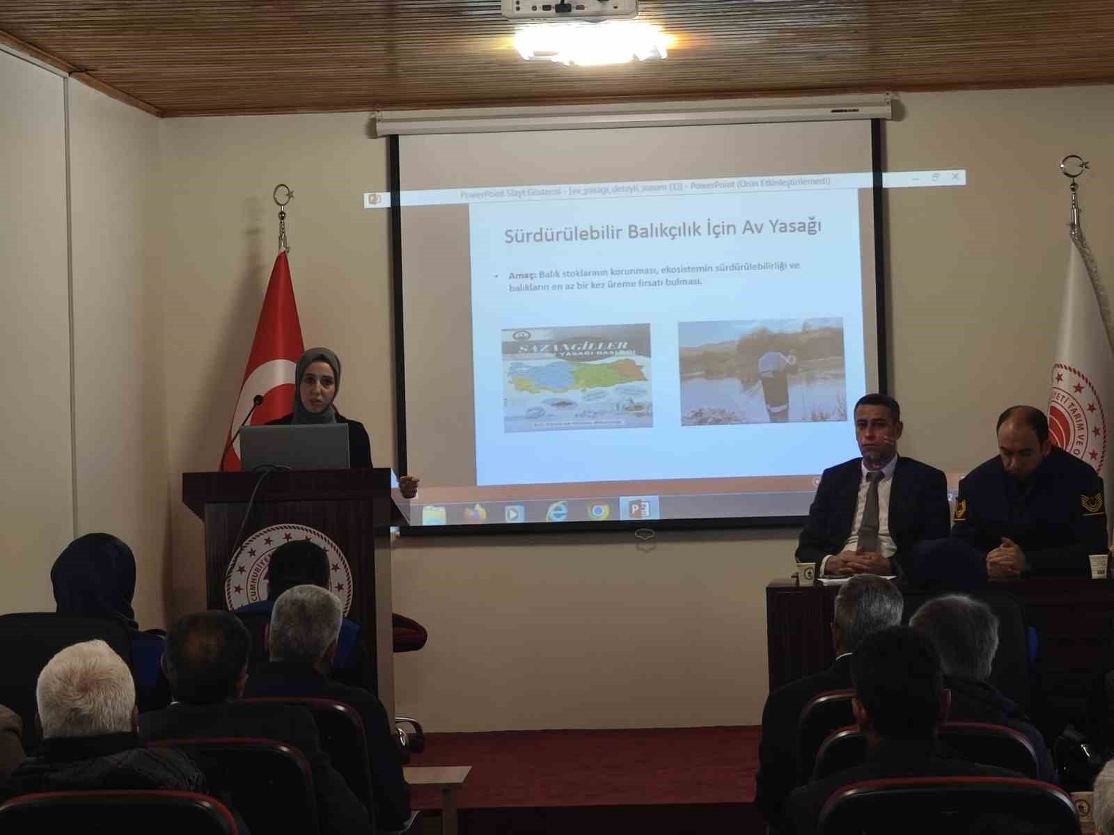 Kahta’da av yasağı öncesi kritik toplantı
