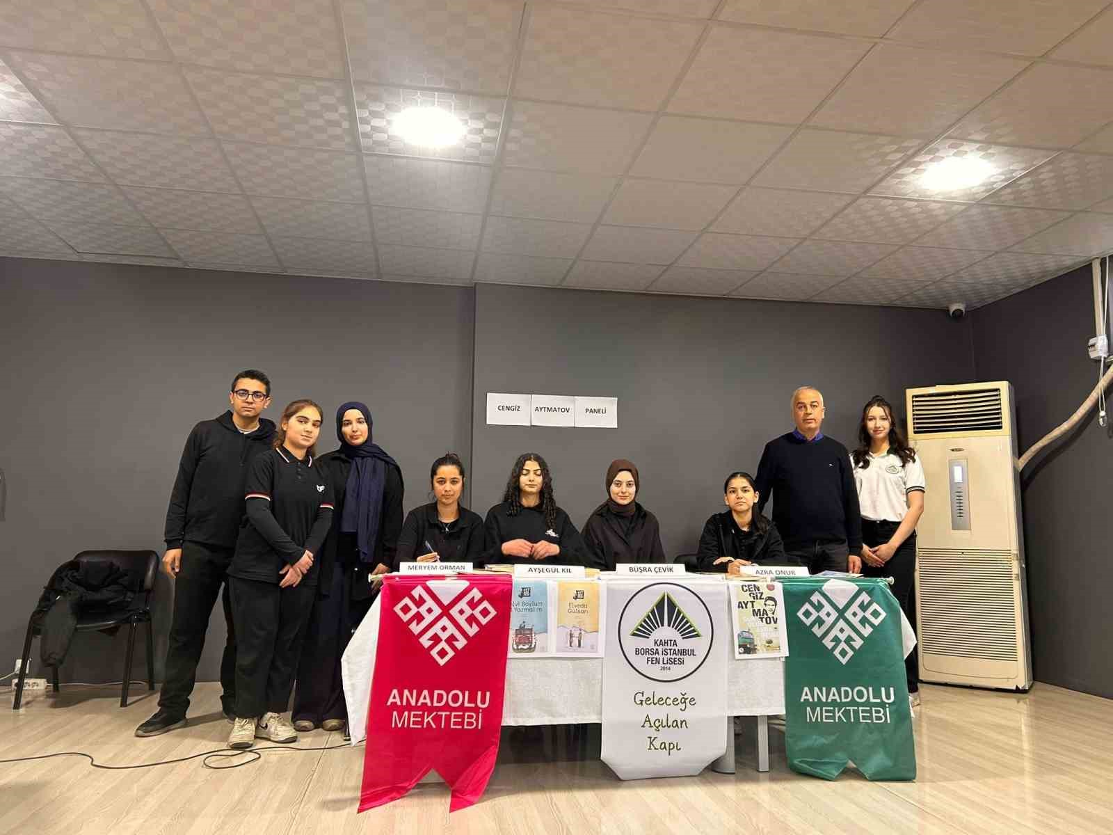 Kahta’da "Bozkırın Bilgesi Aytmatov" paneli düzenlendi
