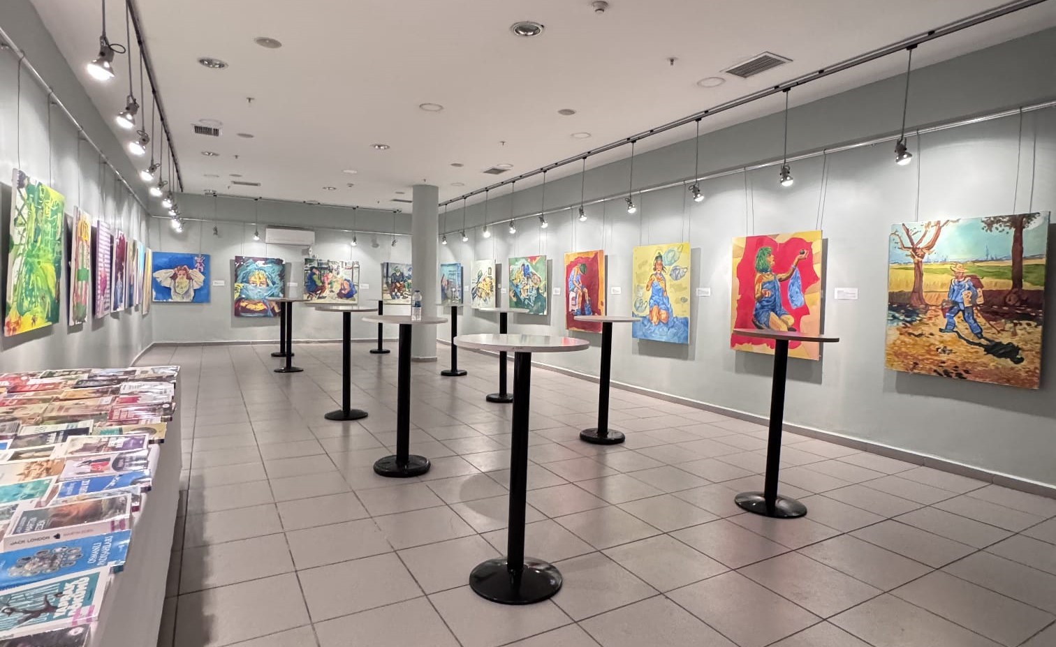 Kahta’da sanat ve çevre temalı sergi ilgi gördü
