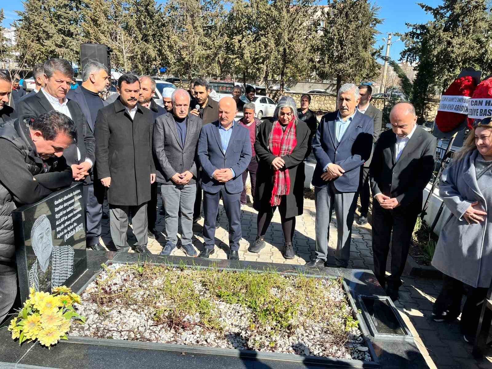 Kahtalı Mıçe, vefat yıl dönümünde memleketinde dualarla anıldı
