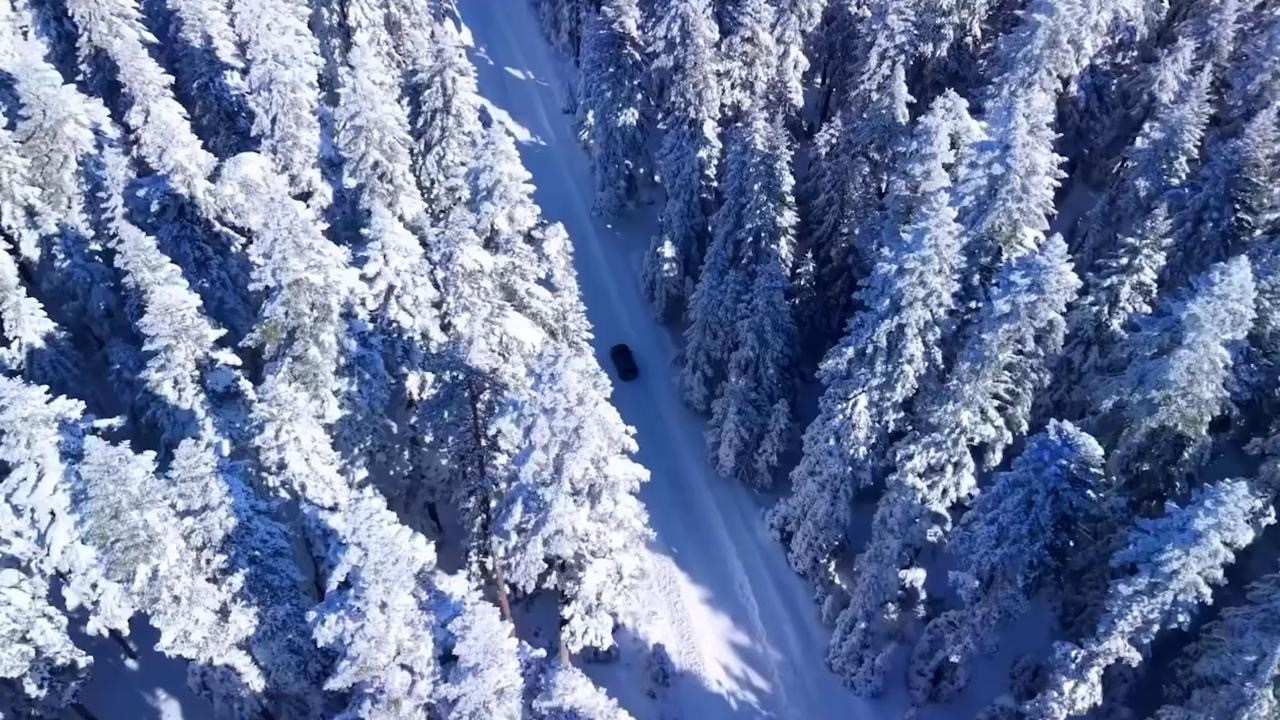 Kamp severlerin uğrak noktası Aladağlar’da kış güzelliği
