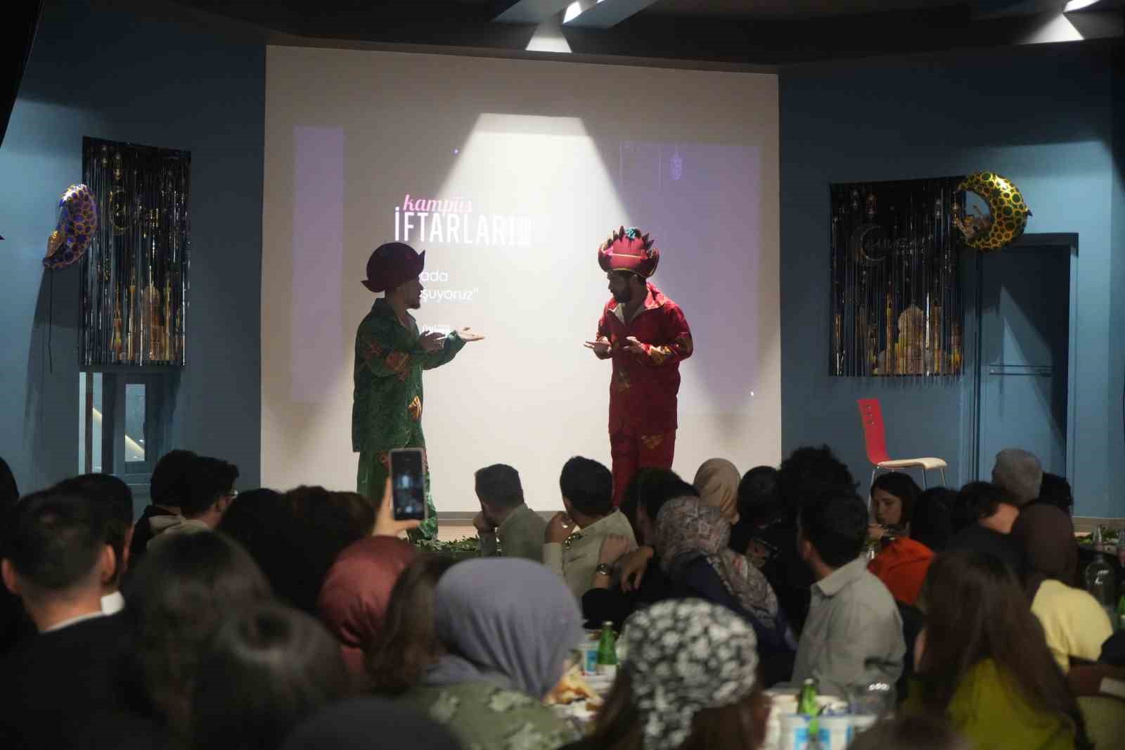 Kampüs iftarında IBAN kiralama tehlikesine dikkat çekildi
