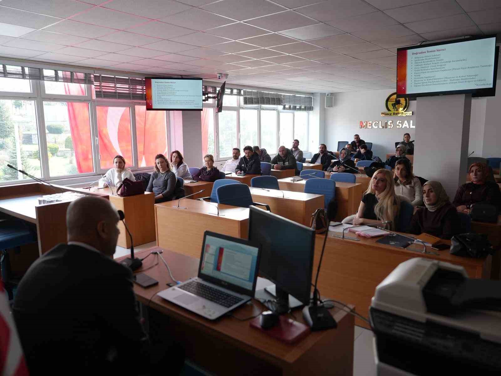 Kamu alımlarında temel ilke ve esaslar anlatıldı
Kamu alımlarında temel ilke ve esaslar anlatıldı