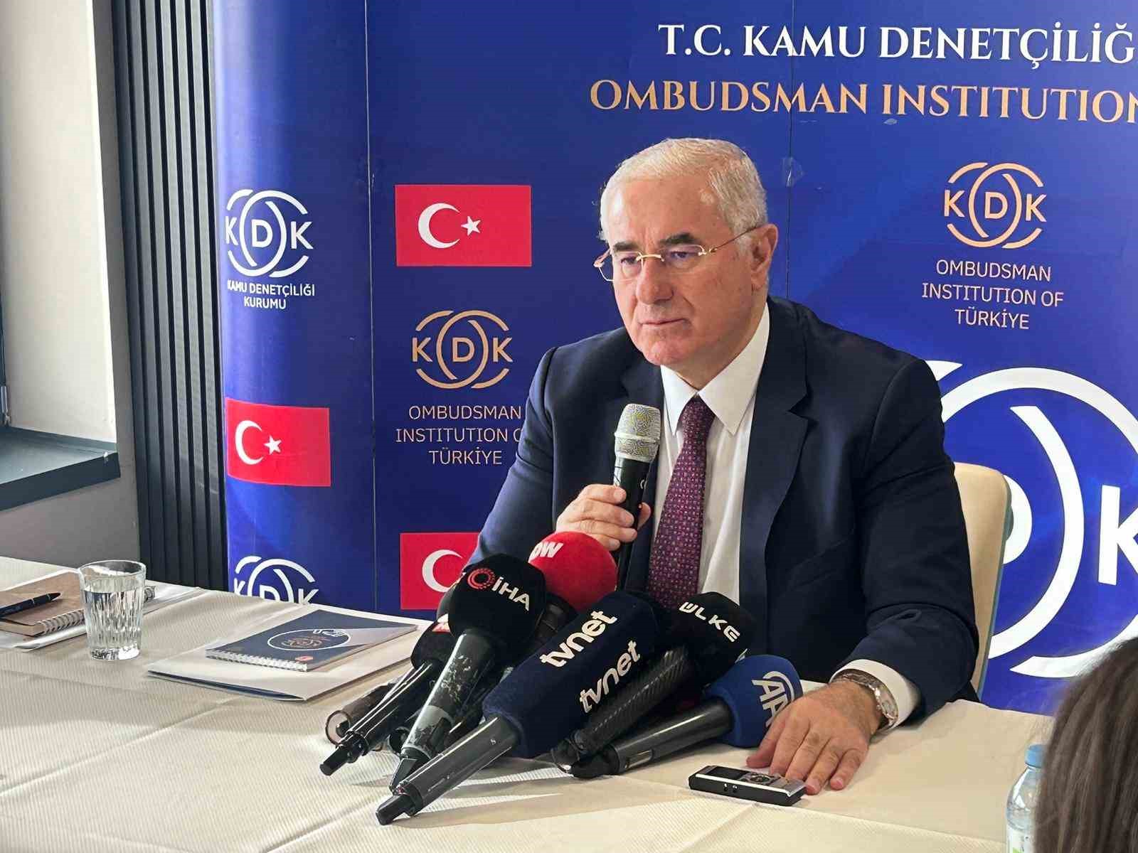 Kamu Başdenetçisi Akarca: "2013 yılından bugüne kadar 262 bin başvuru aldık"
