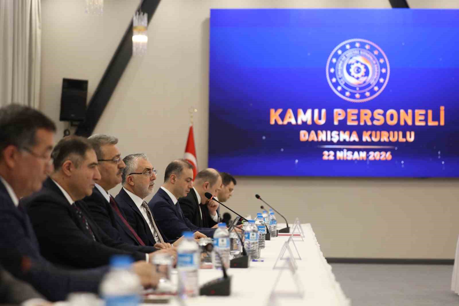 Kamu Personeli Danışma Kurulu, Bakan Işıkhan’ın başkanlığında toplandı
