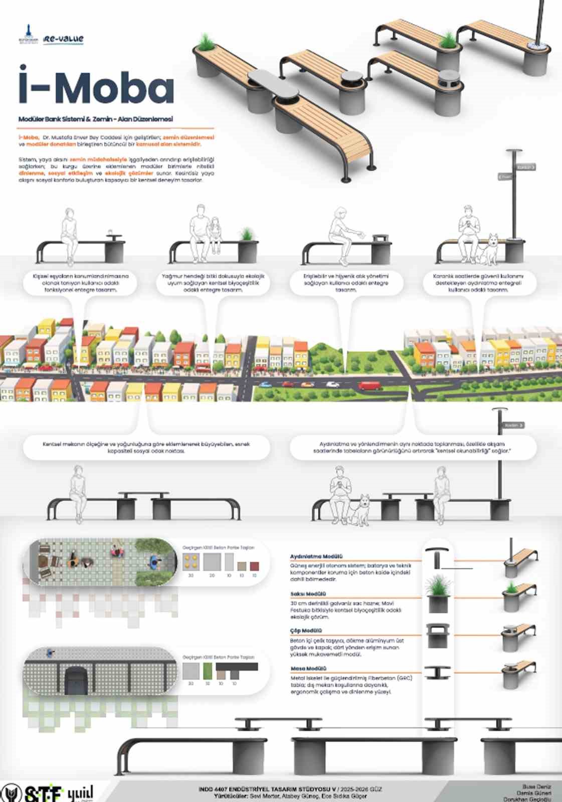 Kamusal alanlara genç tasarımlar
