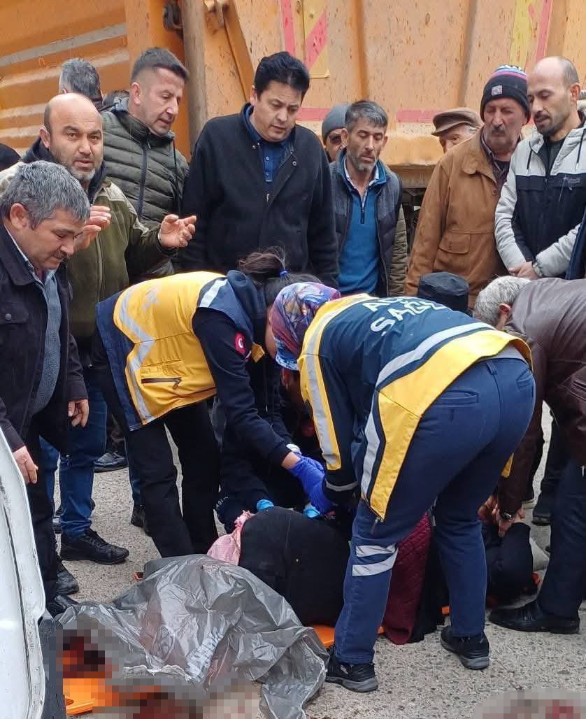Kamyonun ezdiği kadın bir ay sonra hayatını kaybetti
