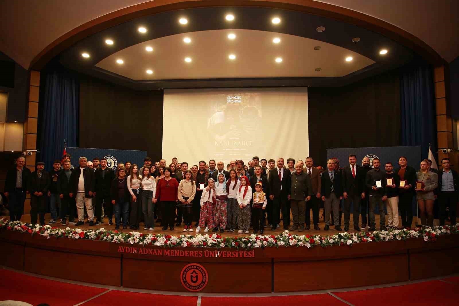 "Kanlıbahçe" filminin ilk gösterimi ADÜ’de gerçekleştirildi
